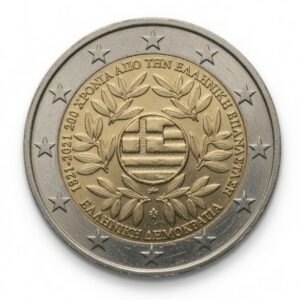 2 euros Révolution Grecque – Grèce – 2021