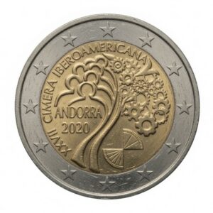 2 euros Sommet ibero-americain – Andorre 2020