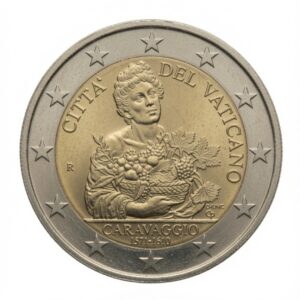 2 euro Caravaggio – Vaticaanstad – 2021