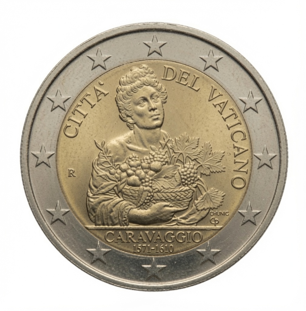 2 euro Caravaggio – Vaticaanstad – 2021