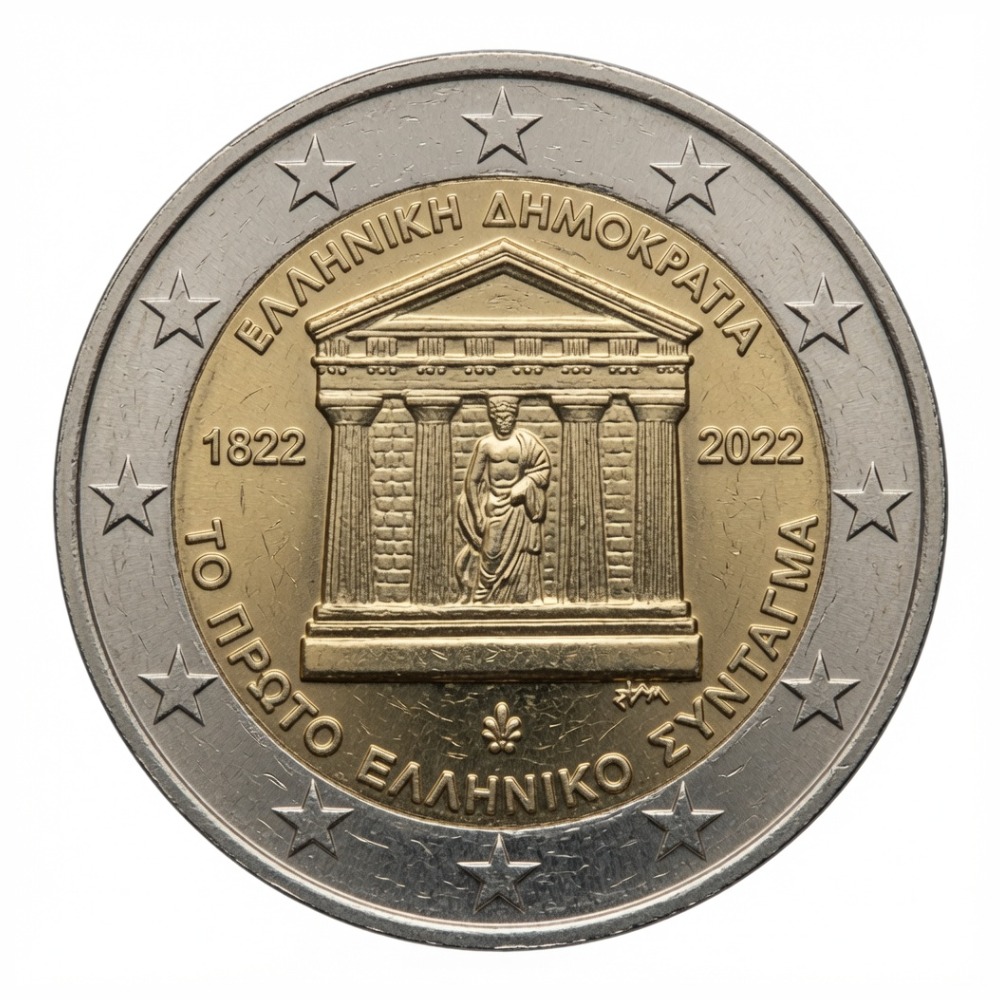 2 euros Constitution Grecque – Grèce – 2022
