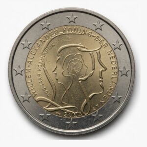 2 euros Bicentenaire du Royaume des Pays-Bas - Pays-Bas - 2013