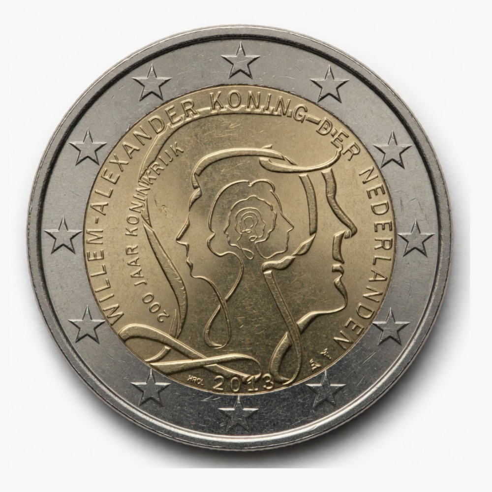2 euros Bicentenaire du Royaume des Pays-Bas - Pays-Bas - 2013
