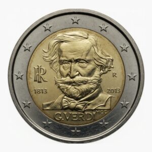 2 euros 200e anniversaire de la naissance de Giuseppe Verdi - Italie - 2013