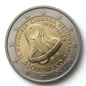 2 euros 20e anniversaire du 17 novembre 1989 - Slovaquie - 2009