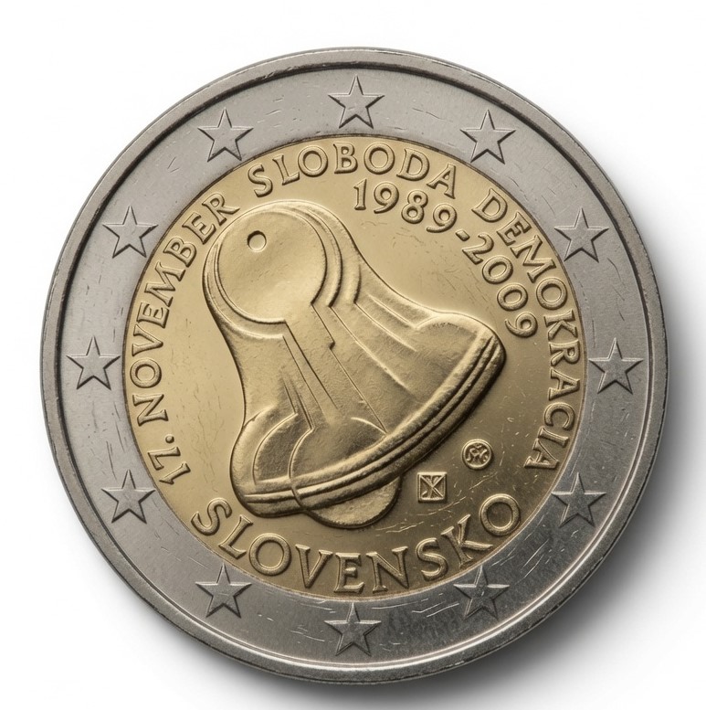 2 euros 20e anniversaire du 17 novembre 1989 - Slovaquie - 2009