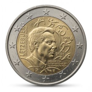 2 euros Comité International Olympique - Luxembourg - 2023