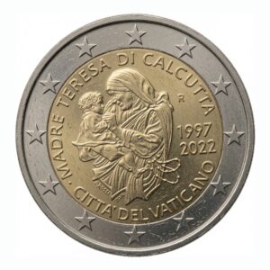 2 euros Mère Teresa - Vatican - 2022