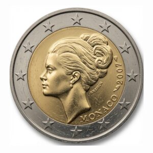 2 euros 25e anniversaire de la mort de la princesse Grace Kelly - Monaco - 2007