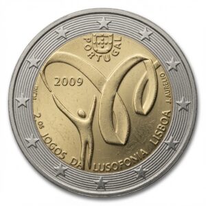 2 euros 2es Jeux de la Lusophonie (Lisbonne 2009) - Portugal - 2009