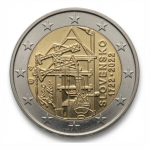 2 euros Machine à vapeur atmosphérique - Slovaquie 2022