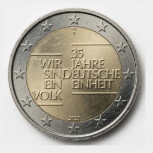 2 euros 35 ans de l'Unité allemande - Allemagne - 2025