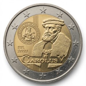 2 euros Charles Quint – Belgique – 2021
