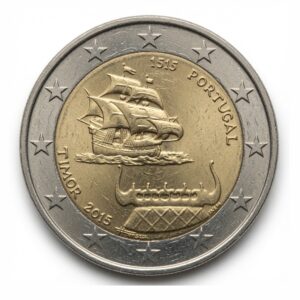 2 euros 500 ans des premiers contacts avec le Timor - Portugal - 2015