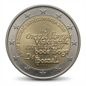 2 euros Adam Bohoric - Slovénie - 2020