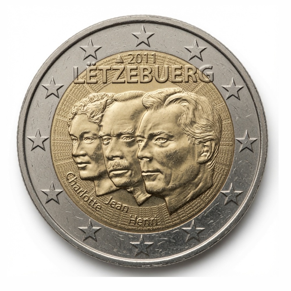 2 euros 50e anniversaire de la désignation du Prince Jean comme Lieutenant-Représentant - Luxembourg - 2011