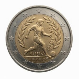 2 euros 50e anniversaire victoire de la Tchécoslovaquie à l’Euro 1976 – Slovaquie – 2026