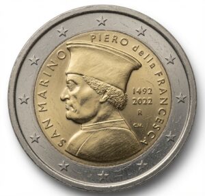 2 euro Piero della Francesca – San Marino – 2022