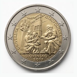 2 euros Université Istropolitana - Slovaquie - 2017