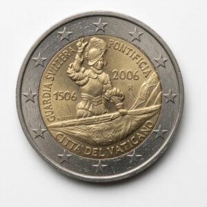 2 euros 5e centenaire de la Garde suisse pontificale - Vatican - 2006