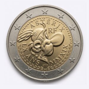 2 euros 60 ans d&rsquo;Astérix - France - 2019