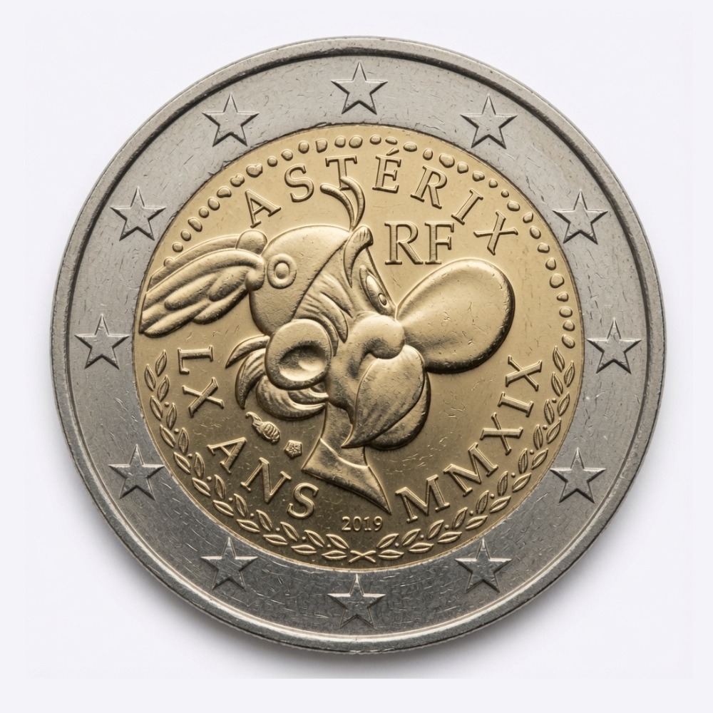 2 euros 60 ans d’Astérix - France - 2019