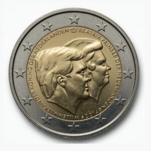 2 euros Double portrait royal (Willem-Alexander et Beatrix) - Pays-Bas - 2014