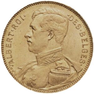 20 Francs Albert I en or
