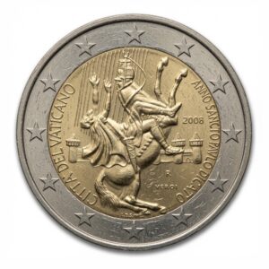 2 euros Année de Saint Paul (bimillénaire de sa naissance) - Vatican - 2008