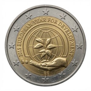2 euros Année européenne du développement - Belgique - 2015