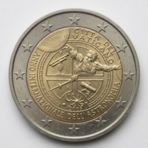 2 euros Année internationale de l'astronomie - Vatican - 2009