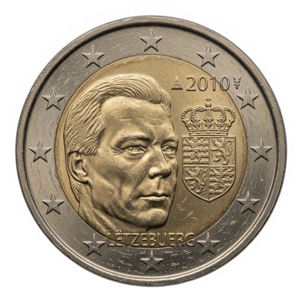 2 euro Wapen van groothertog Henri - Luxemburg - 2010