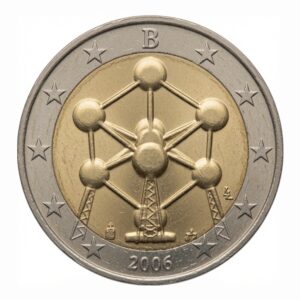 2 euros Atomium de Bruxelles - Belgique - 2006