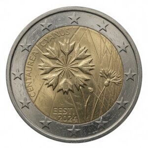 2 euros Le Bleuet – Estonie – 2024