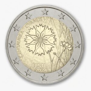 2 euros Le Bleuet - Estonie - 2024