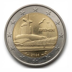 2 euros Brême – Klimahaus Bremerhaven – série Länder II - Allemagne - 2026