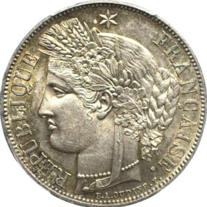 5 francs Argent Cérès