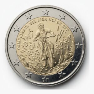 2 euros Championnats du monde de VTT UCI 2024 - Andorre - 2024