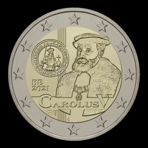 2 euros Charles Quint - Belgique - 2021