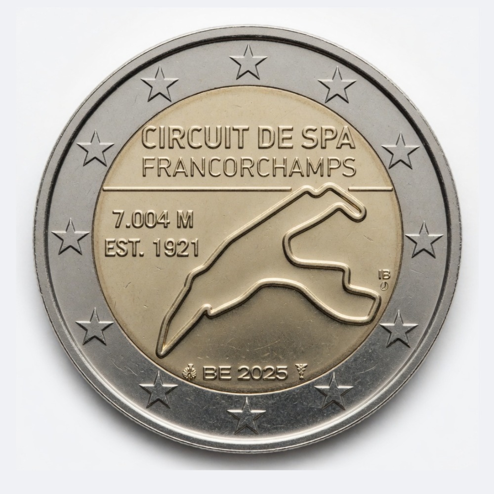 2 euros Circuit de Spa-Francorchamps - Belgique - 2025