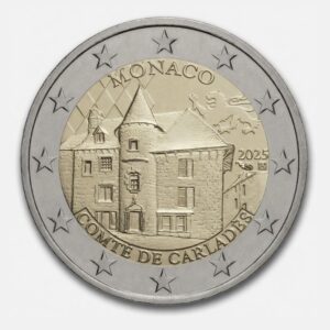 2 euros Comté de Carladès - Monaco - 2025
