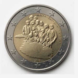 2 euros Constitution de 1921 (premier gouvernement autonome) - Malte - 2013