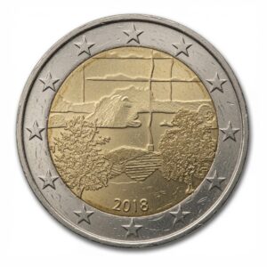 2 euros Culture du sauna finlandais - Finlande - 2018
