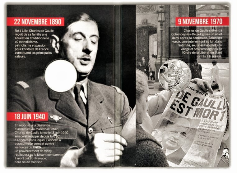 10 euro Charles de Gaulle – Frankrijk – 2020
