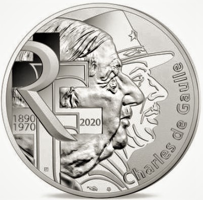 10 euro Charles de Gaulle – Frankrijk – 2020