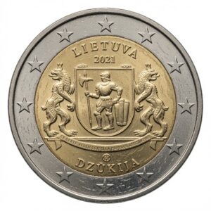 2 euros Dzukija – Lituanie – 2021