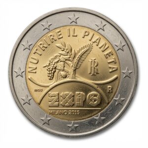 2 euros EXPO Milano 2015 - Italie - 2015