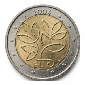 2 euros Élargissement de l'Union européenne à dix nouveaux États membres - Finlande - 2004
