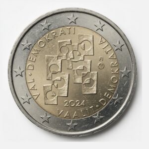 2 euros Élections et Démocratie - Finlande - 2024
