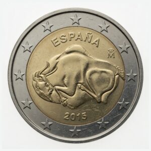 2 euros Grotte d'Altamira - Espagne - 2015